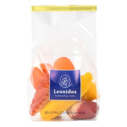 Leonidas Sachet de 7 fruits en pâte d'amande (175gr) - Leonidas Warneton (Belgique)