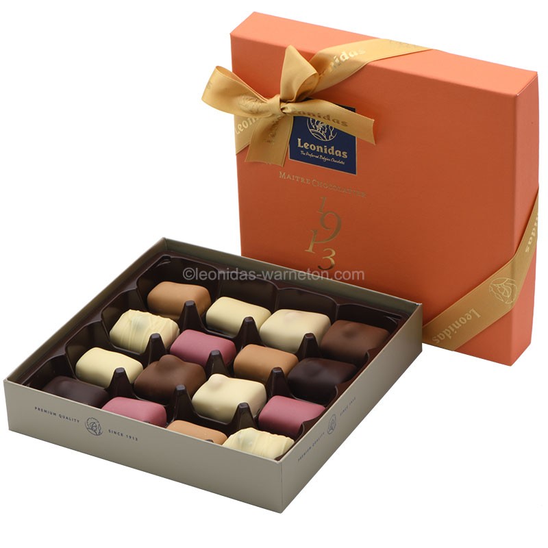 Coffret cadeau de Paques - Chocolat de paques D'lys couleurs