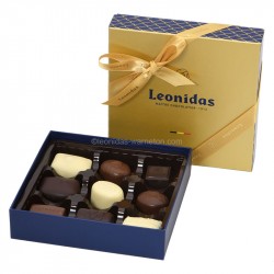 Leonidas Coffret Santiago S doré (9 pcs)